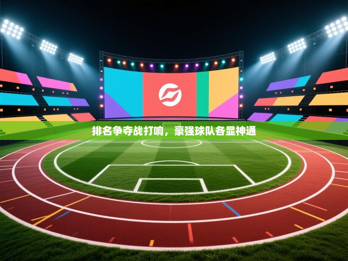 排名争夺战打响,豪强球队各显神通 第1张